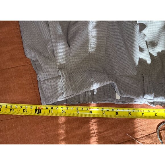 HALARA High Waisted Wide-Leg Pants XS Regular Gray Polyester Elastane - Picture 8 of 10